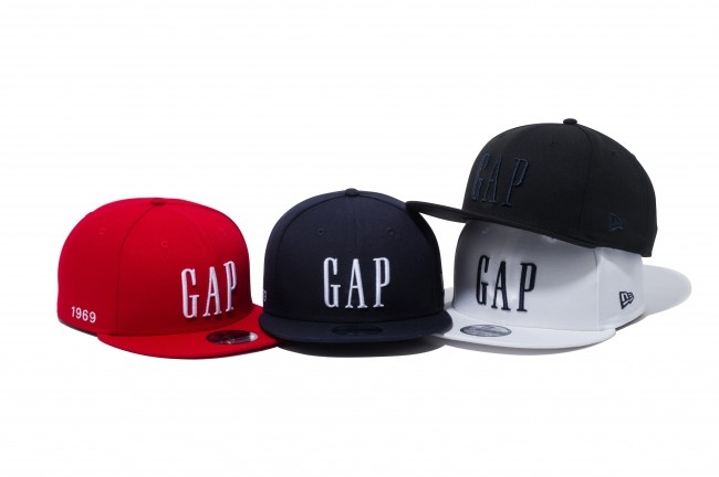 GAP50周年記念　日本限定発売「GAP×New Era」キャップ