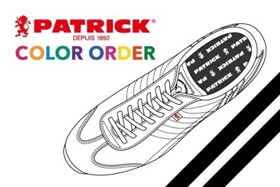 スニーカーブランド「PATRICK」の人気モデルカスタムオーダー会