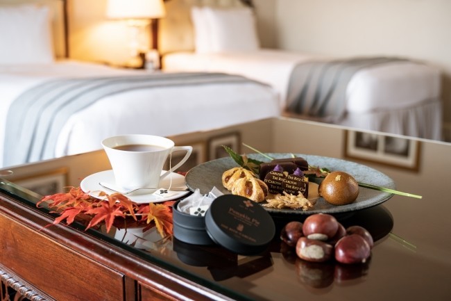 芋・栗・南瓜　大阪の街を眺めながら秋スイーツの癒しプラン