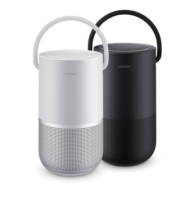 ポータブルな円筒形　360度サウンド再生できるスマートスピーカー