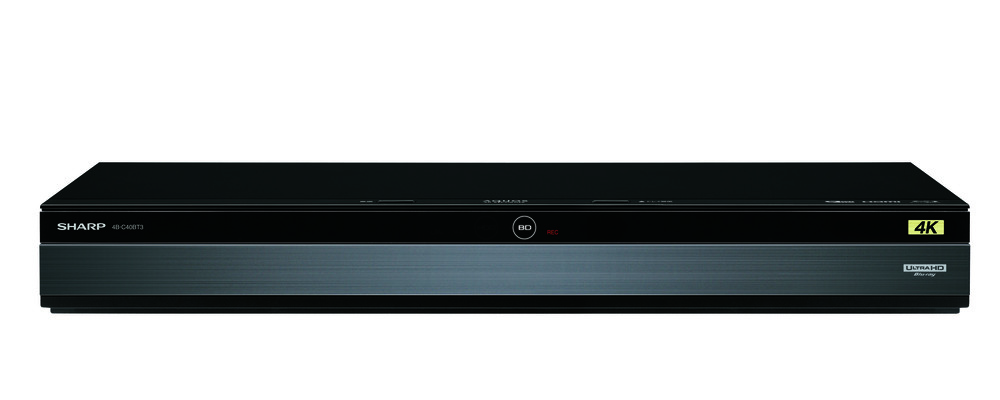 4K衛星放送の録画対応モデルも シャープのブルーレイディスク
