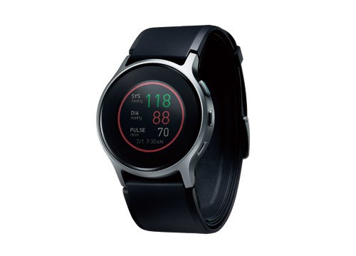 簡単・正確に血圧値を測定　ウェアラブル血圧計　