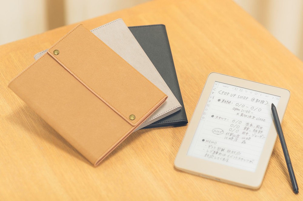 「ノート」「カレンダー」機能を備えたデジタルノート　キングジム