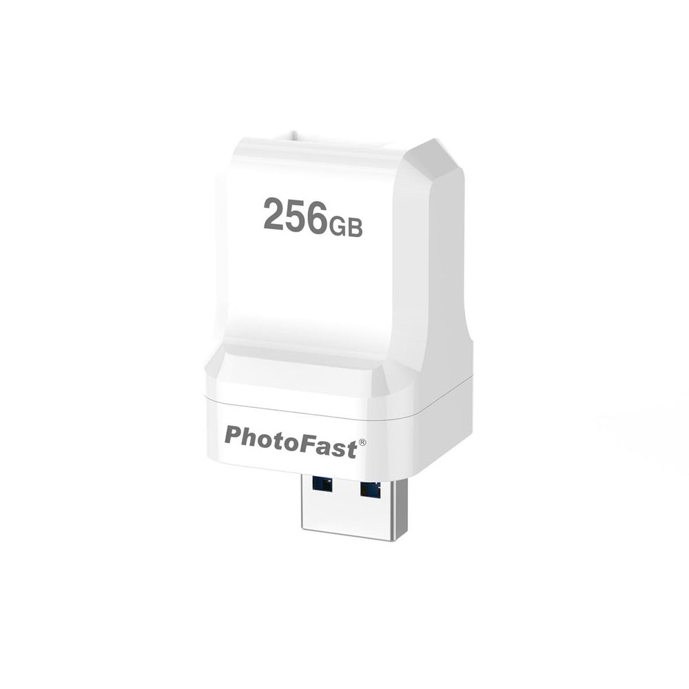 iPhoneを充電しながら高速バックアップ　iOS専用外部ストレージ