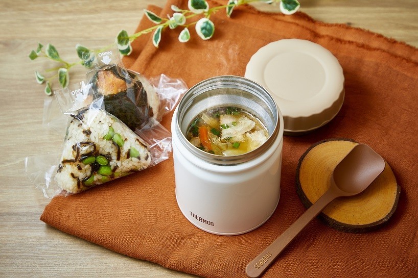 「サーモススープジャー」店舗に持参で特典ゲット　温かいスープをおトクに楽しめる
