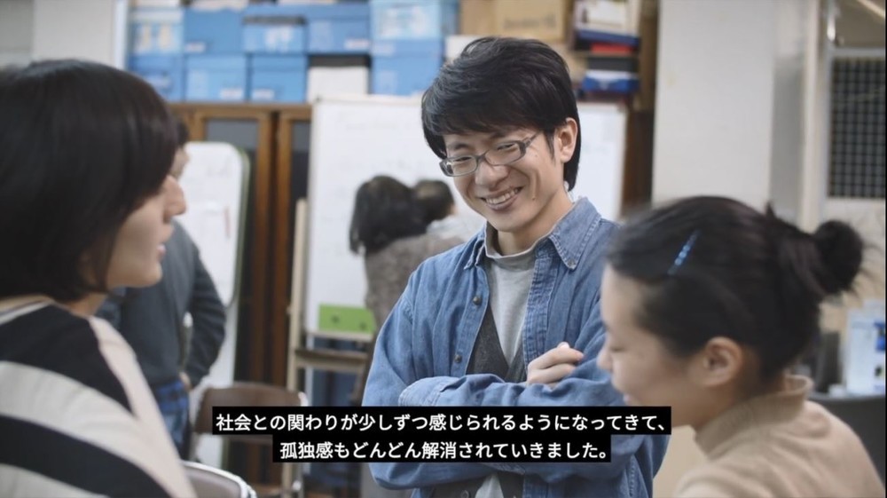 シューレ大学の学生・長畑洋さん