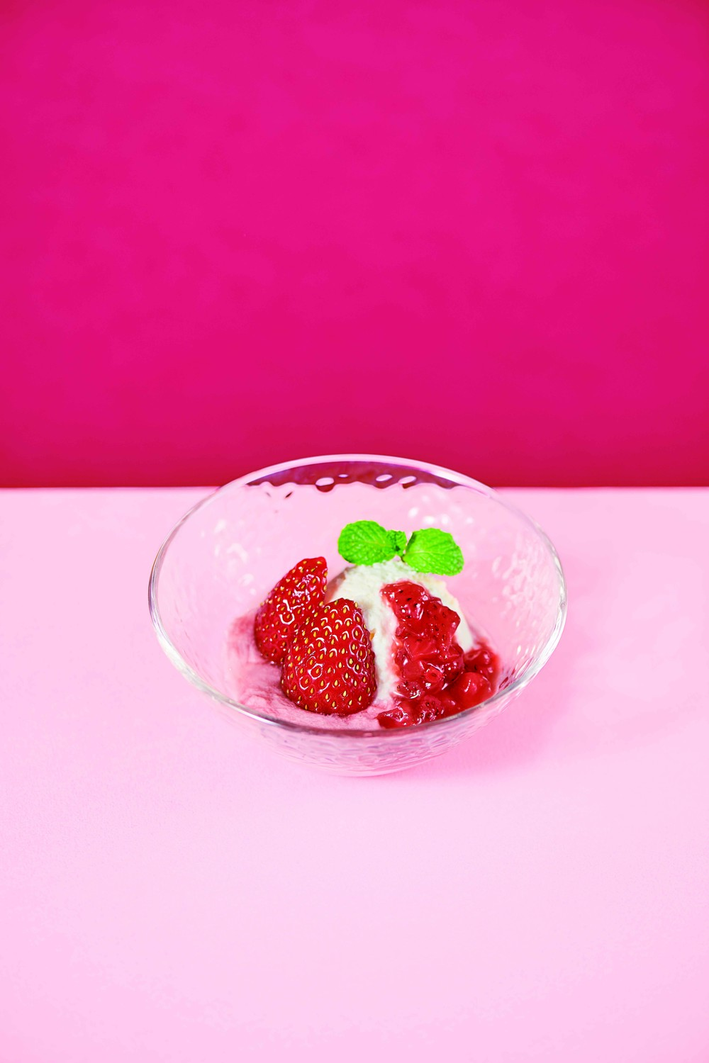 いちごのミニデザート