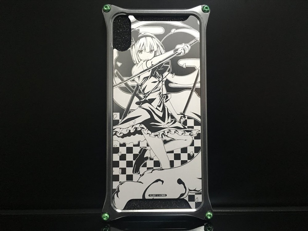 「東方Project」キャラを背面にレーザー彫刻　iPhone 11 Pro向けバンパーケース