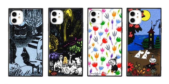 「ムーミン」のキャラクターをデザイン　スクエア型iPhoneケース
