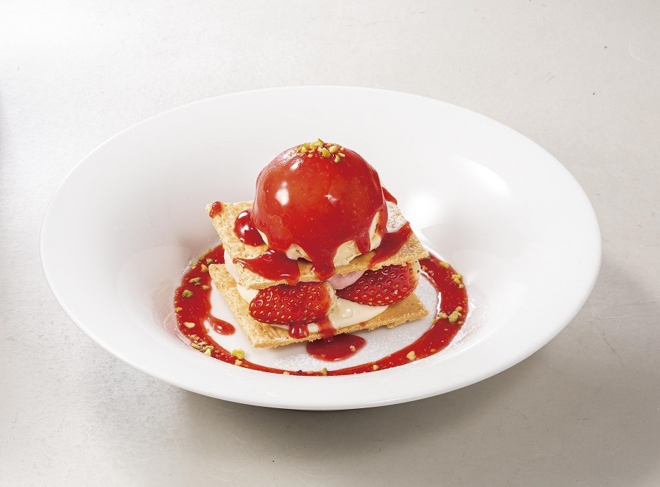 「苺のミルフィーユ」