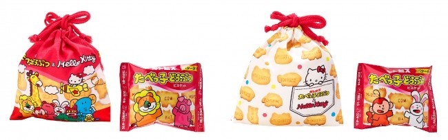 巾着入りたべっ子どうぶつビスケット