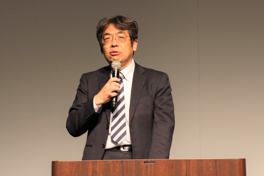 「『時』という概念を改めて考え、体験してもらえる展示になっています」と話した文化庁の所昌弘さん