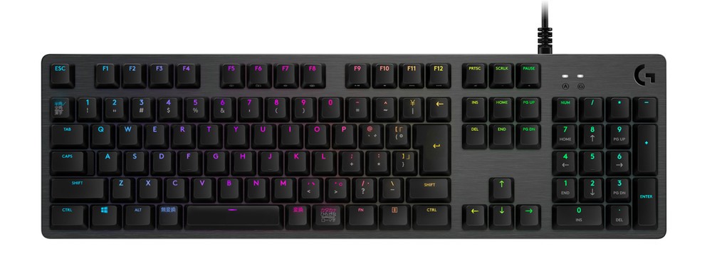 ゲーミングキーボード2モデル　リニア＆タクタイルキー変更リニューアル