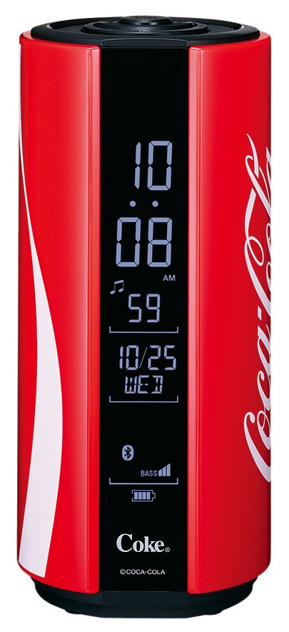 コカ・コーラ缶が置時計に！？　ワイヤレススピーカークロック