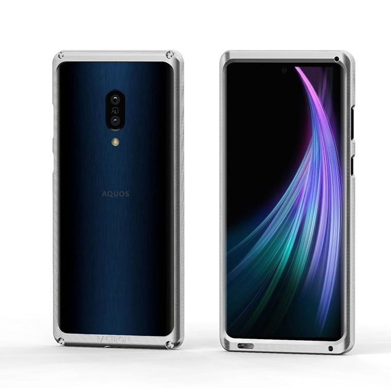 強固なジュラルミン素材　「AQUOS zero2」向けバンパーケース