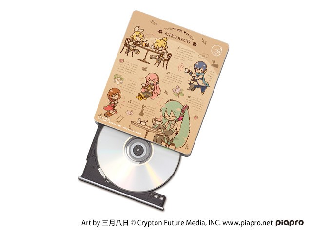 PCなしでCDをスマホに取り込める　「初音ミク」コラボ第2弾