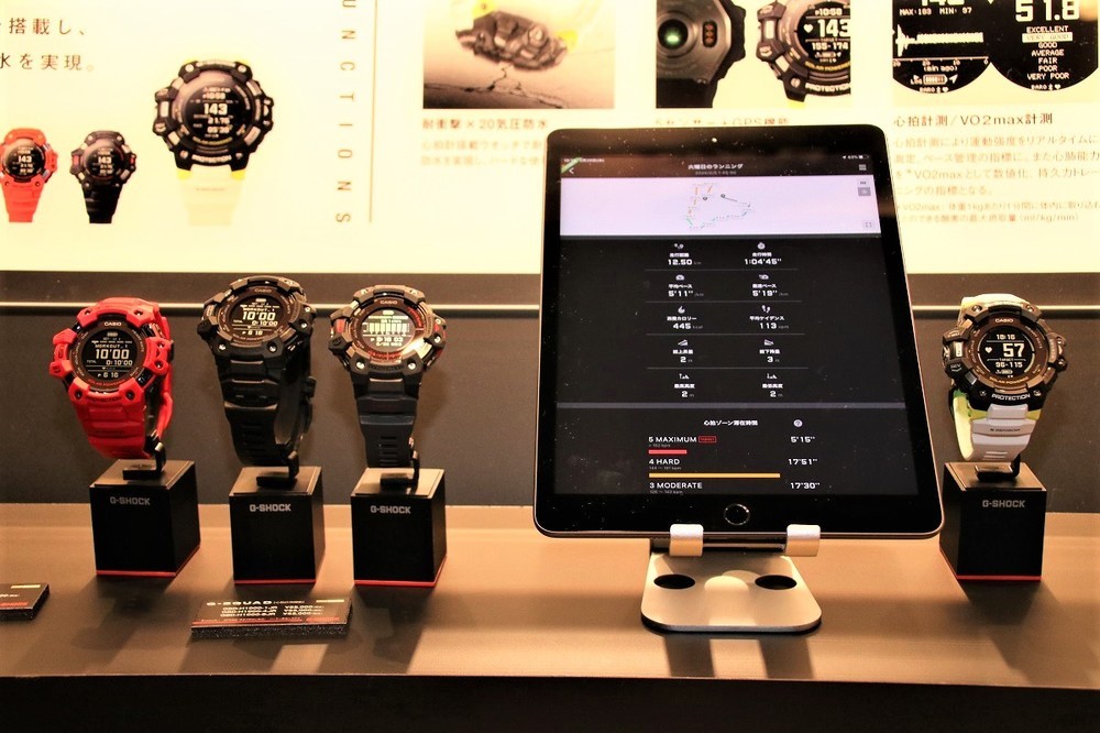 スマホと連携させ、各種データを専用アプリケーション上で確認できる