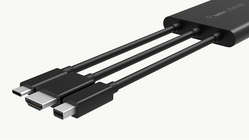 使用端末が違ってもインターフェースに困らない　ディスプレーアダプター