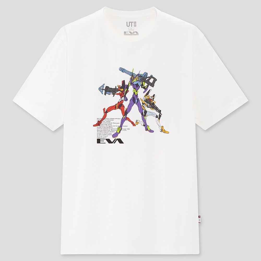 シン・エヴァンゲリオン×ユニクロ　描き下ろしや初出デザインのTシャツ