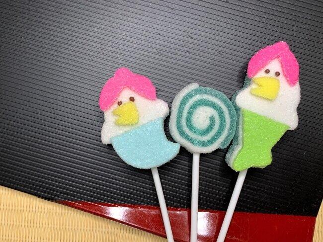 アマビエ「兄と弟」新型コロナに立ち向かう　ゼリー菓子になって「疫病よ去れ」