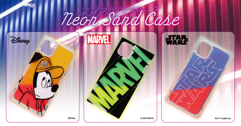 「ディズニー」「MARVEL」「STAR WARS」デザイン　iPhoneケース