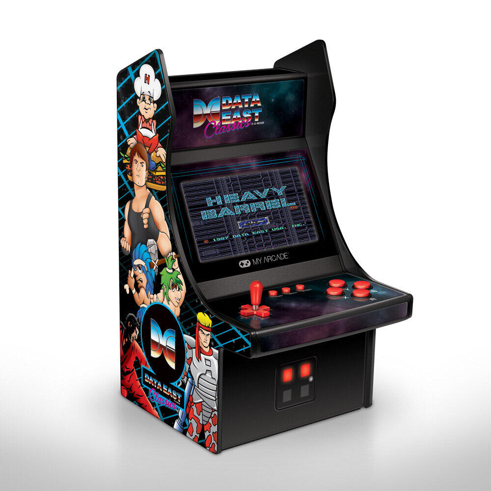 データイーストのゲーム34タイトル収録　小型ゲーム機「レトロアーケード」