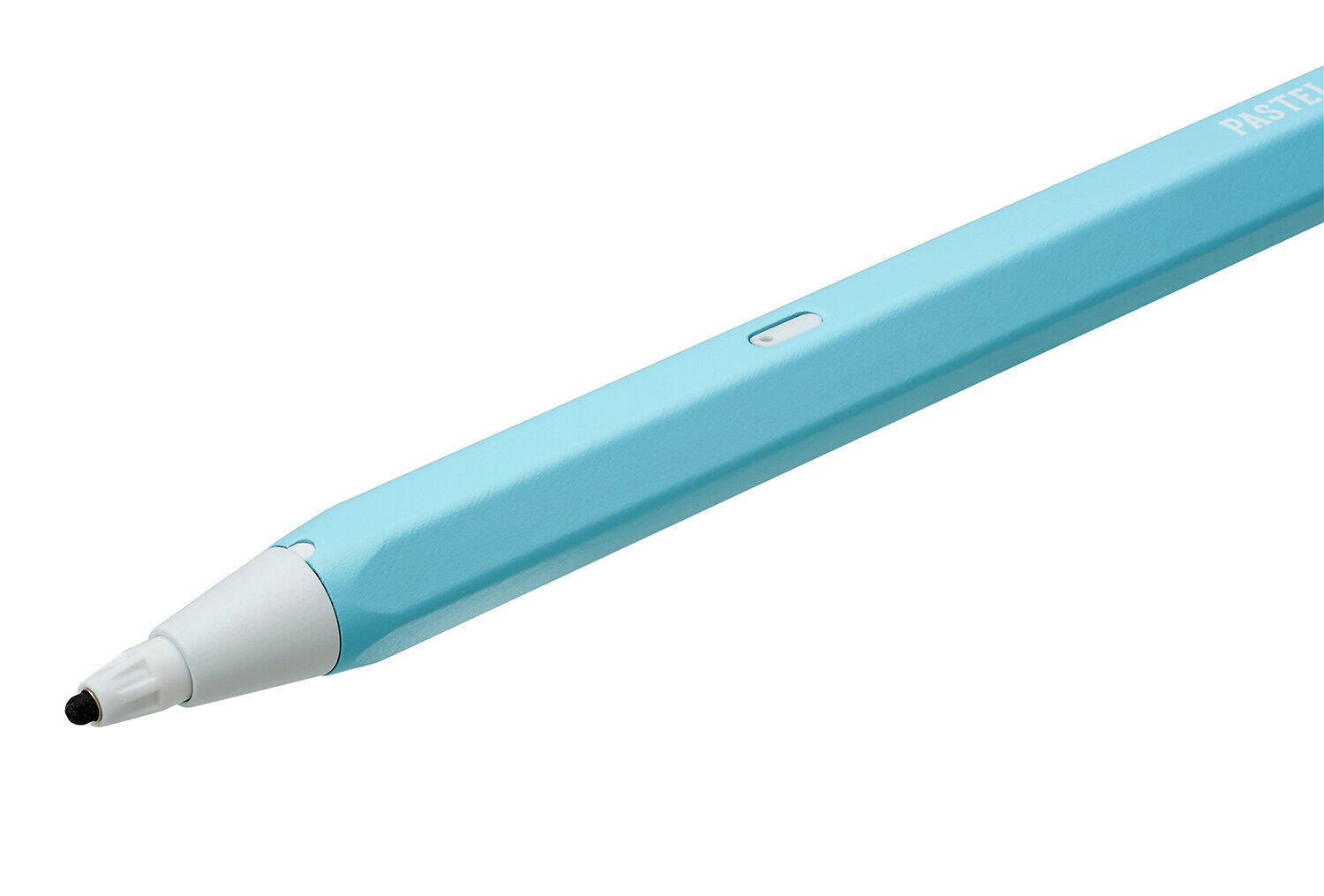 鉛筆のような六角形のアクティブスタイラス　2ミリ径の極細ペン先は交換可