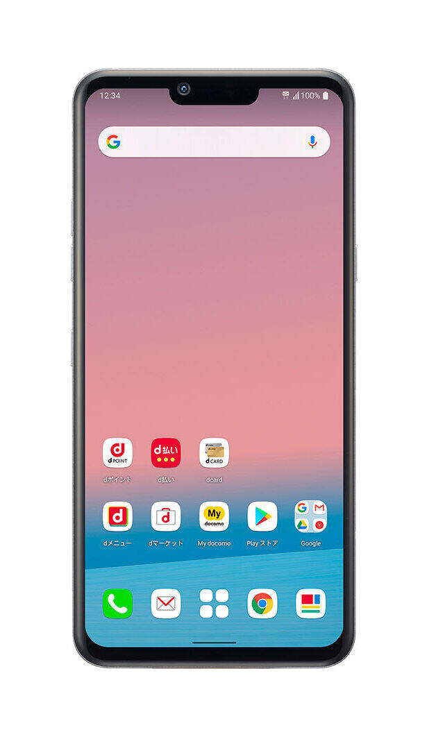 4820万画素デュアルレンズカメラ　ドコモよりLG製スマホ