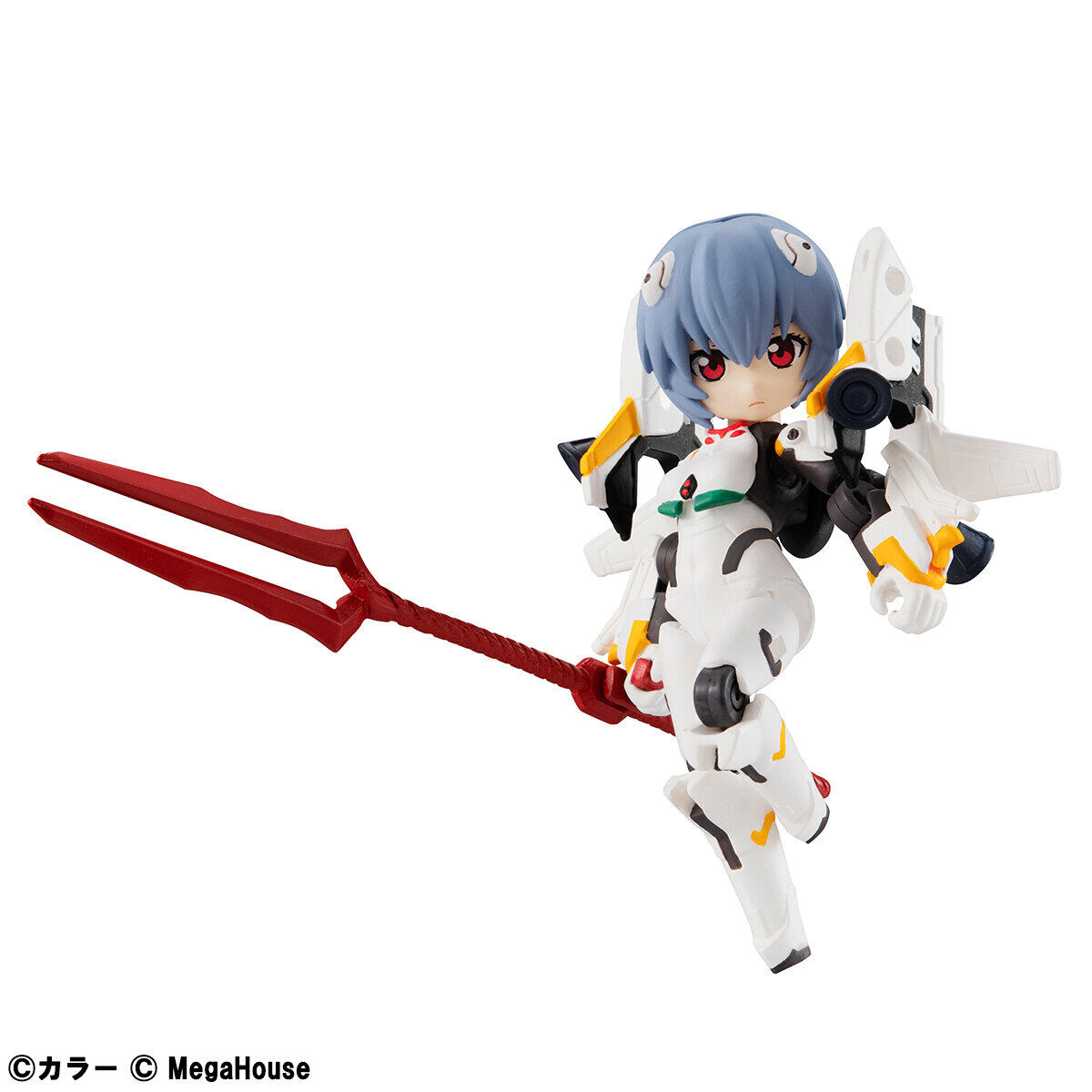 「ヱヴァンゲリヲン新劇場版」のレイ、アスカ、マリ　デフォルメ可動フィギュア