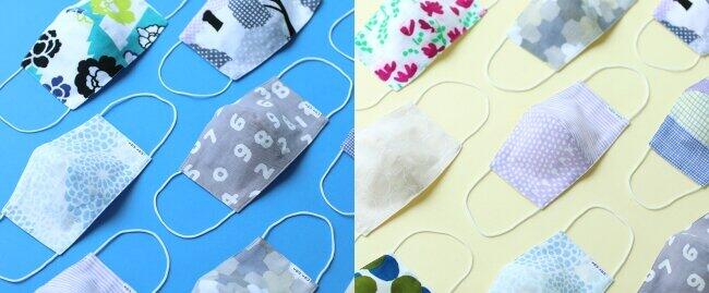 日本の伝統素材「高島縮」使用の夏向けマスク　「体感温度はマイナス2度」