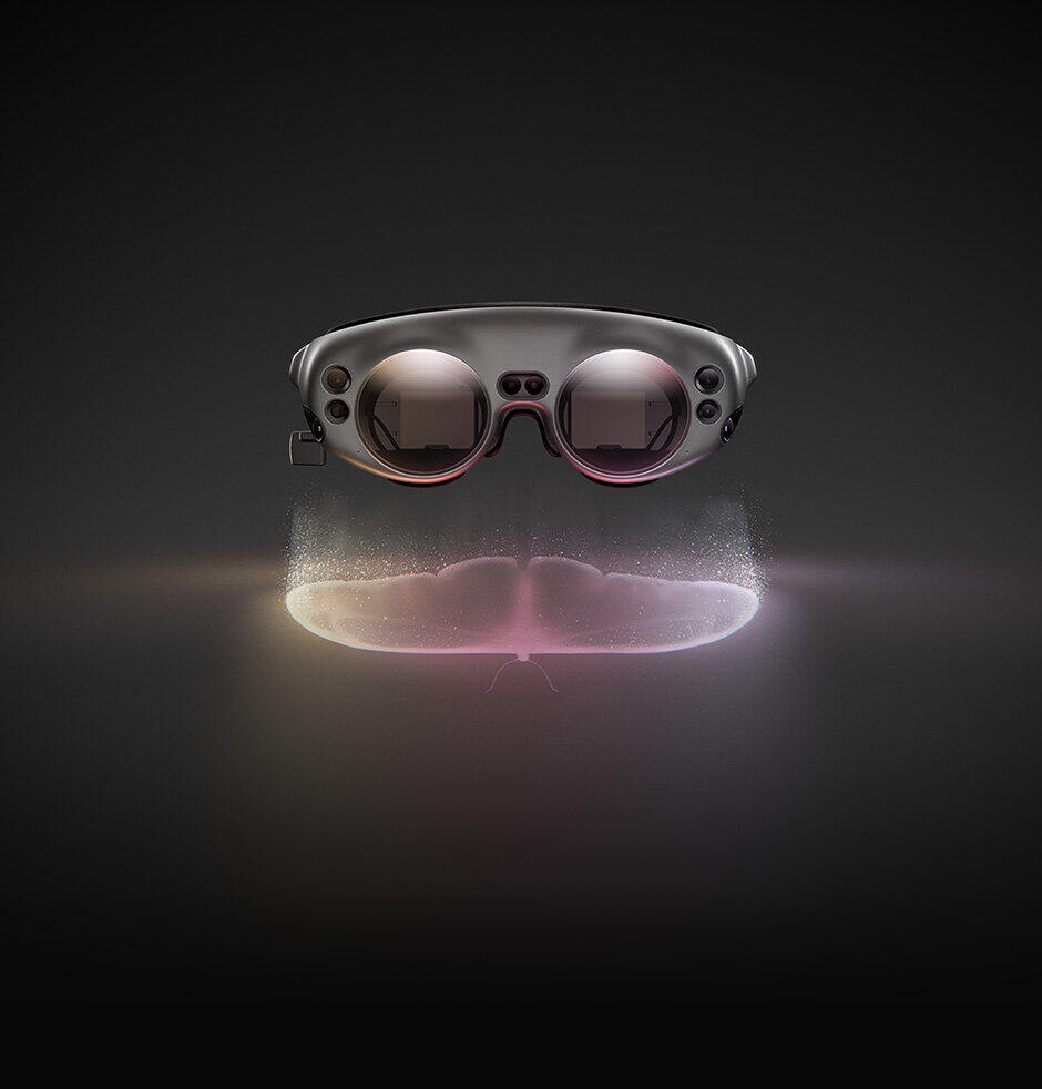 「複合現実」が体験できるウェアラブルヘッドセット