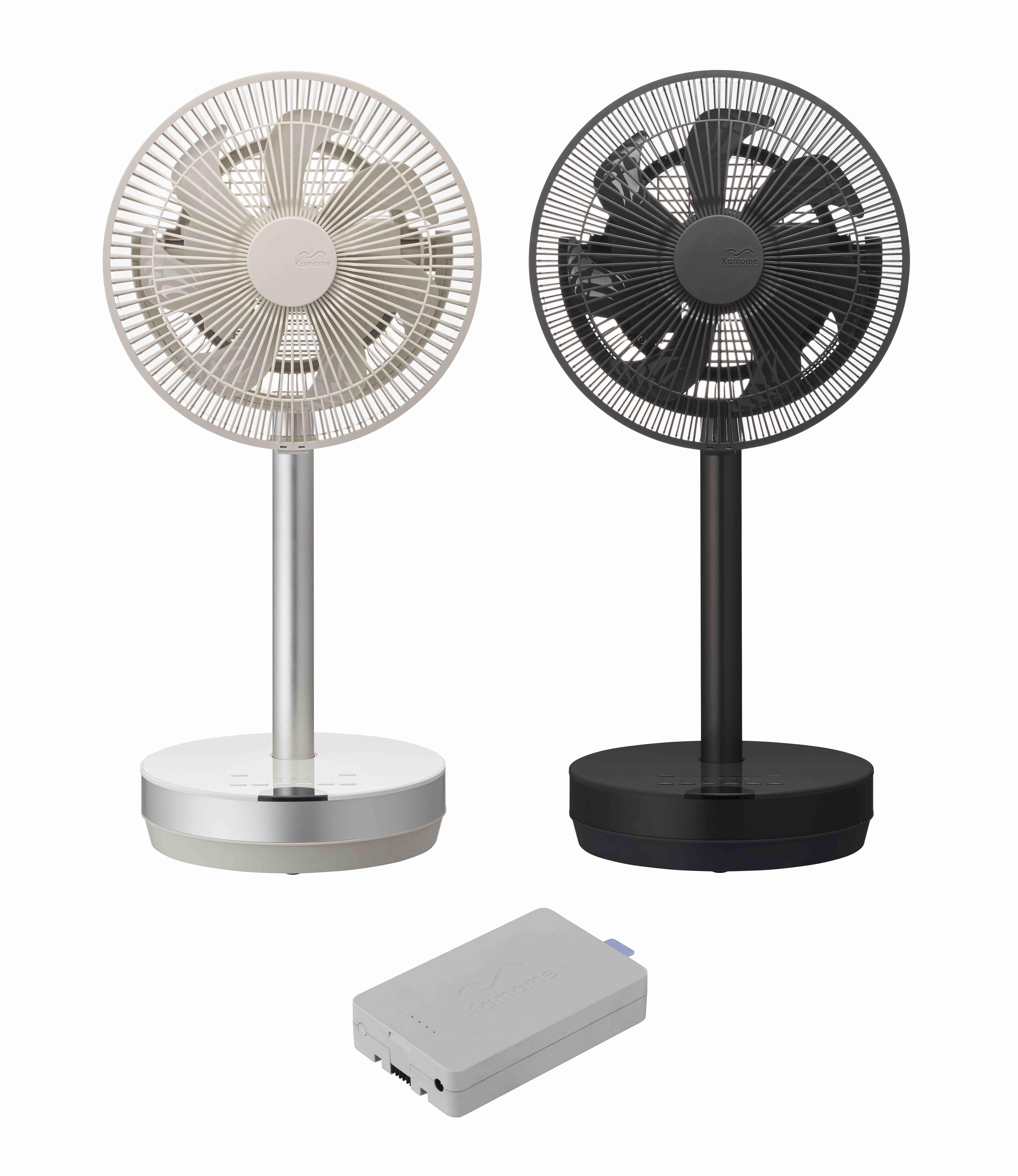 カモメ羽根」が送り出す風 3D自動首振りで効率よく届ける扇風機: J