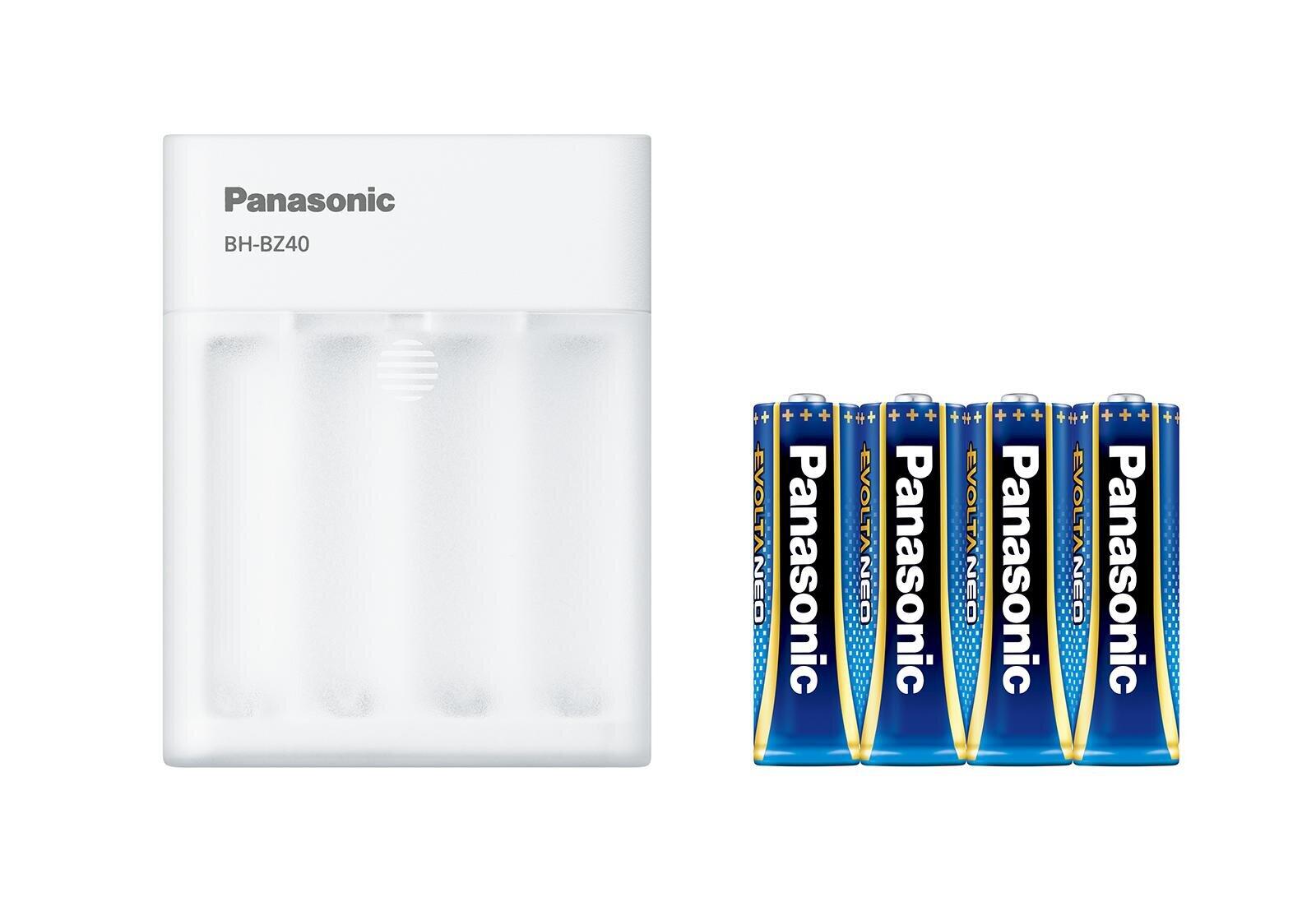 パナソニック乾電池式モバイルバッテリー　単3形「エボルタNEO」4本付属