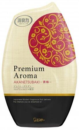 エステー・消臭力「Premium Aroma」から艶やかな「茜椿」