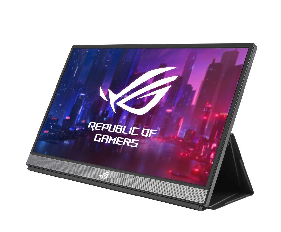 なめらかな映像表示　17.3型のモバイル・ゲーミングディスプレー