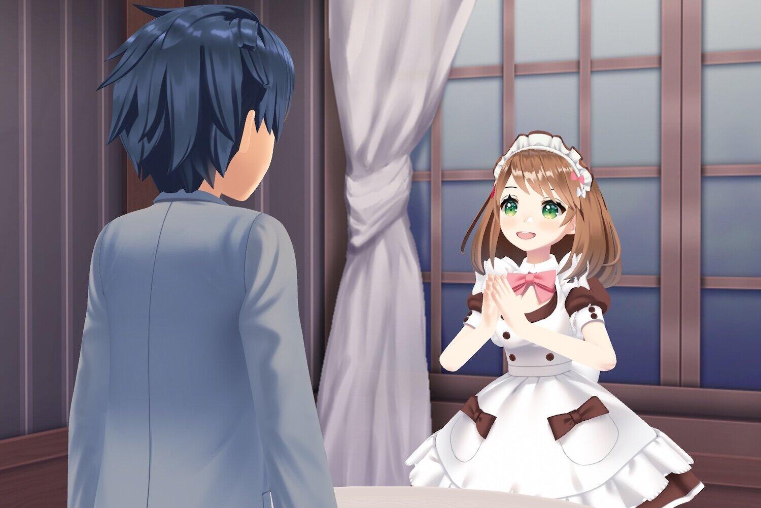 アバターをまとい、なりたい自分になってメイドと交流