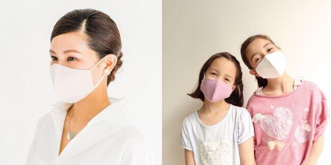 触れた瞬間ひんやり冷たい夏用マスク　UVカット、吸水速乾、通気性...機能充実