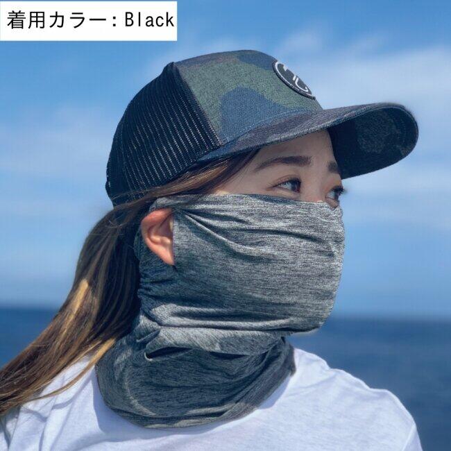 冷感素材で涼しいフェイスマスク　フィルター使えばウイルス拡散を予防