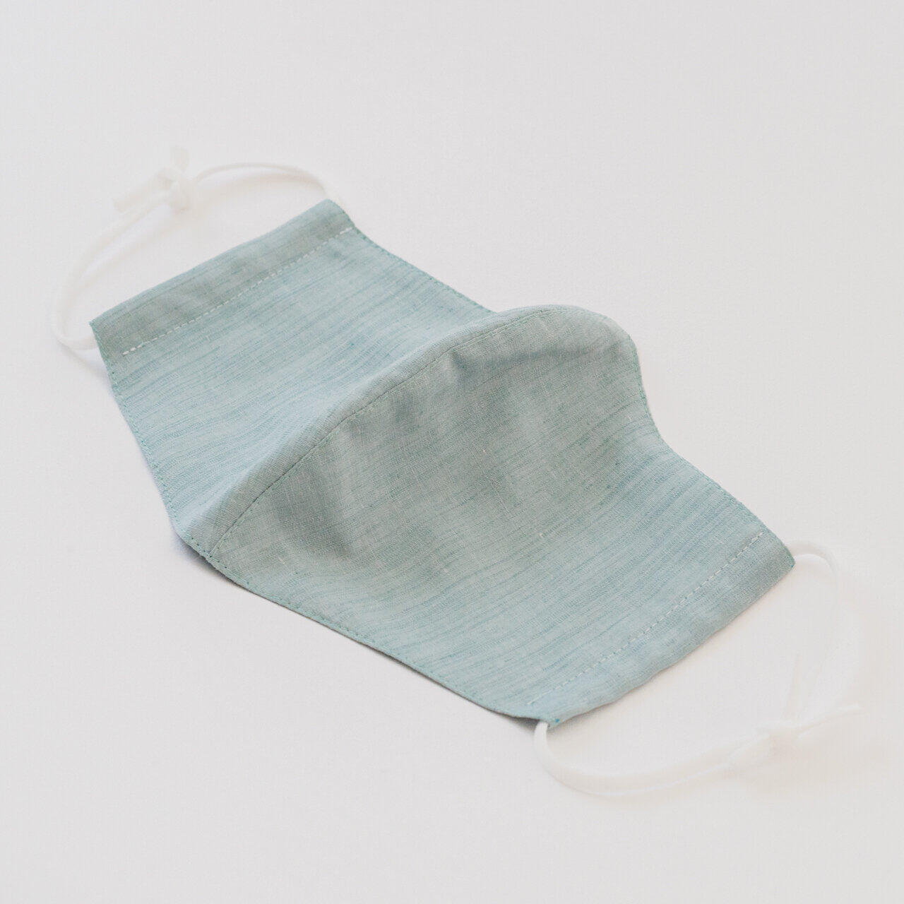 「ひんやり麻マスク」露草