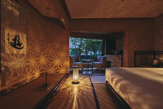 籠染灯籠や小田原風鈴で涼む　ホテル雅叙園東京