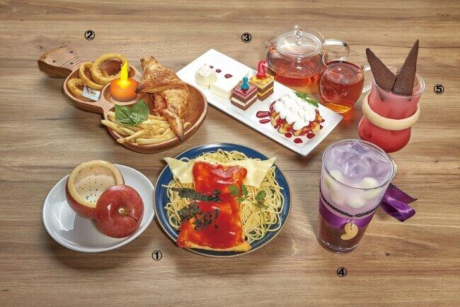 パスタ、スイーツ、ドリンクなどをラインアップ