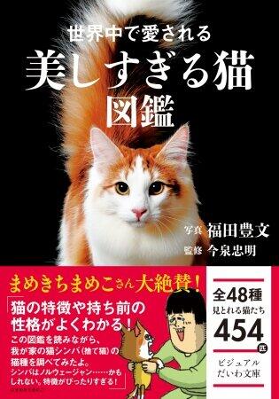 世界で愛される48種454匹をオールカラーで　「美しすぎる猫図鑑」