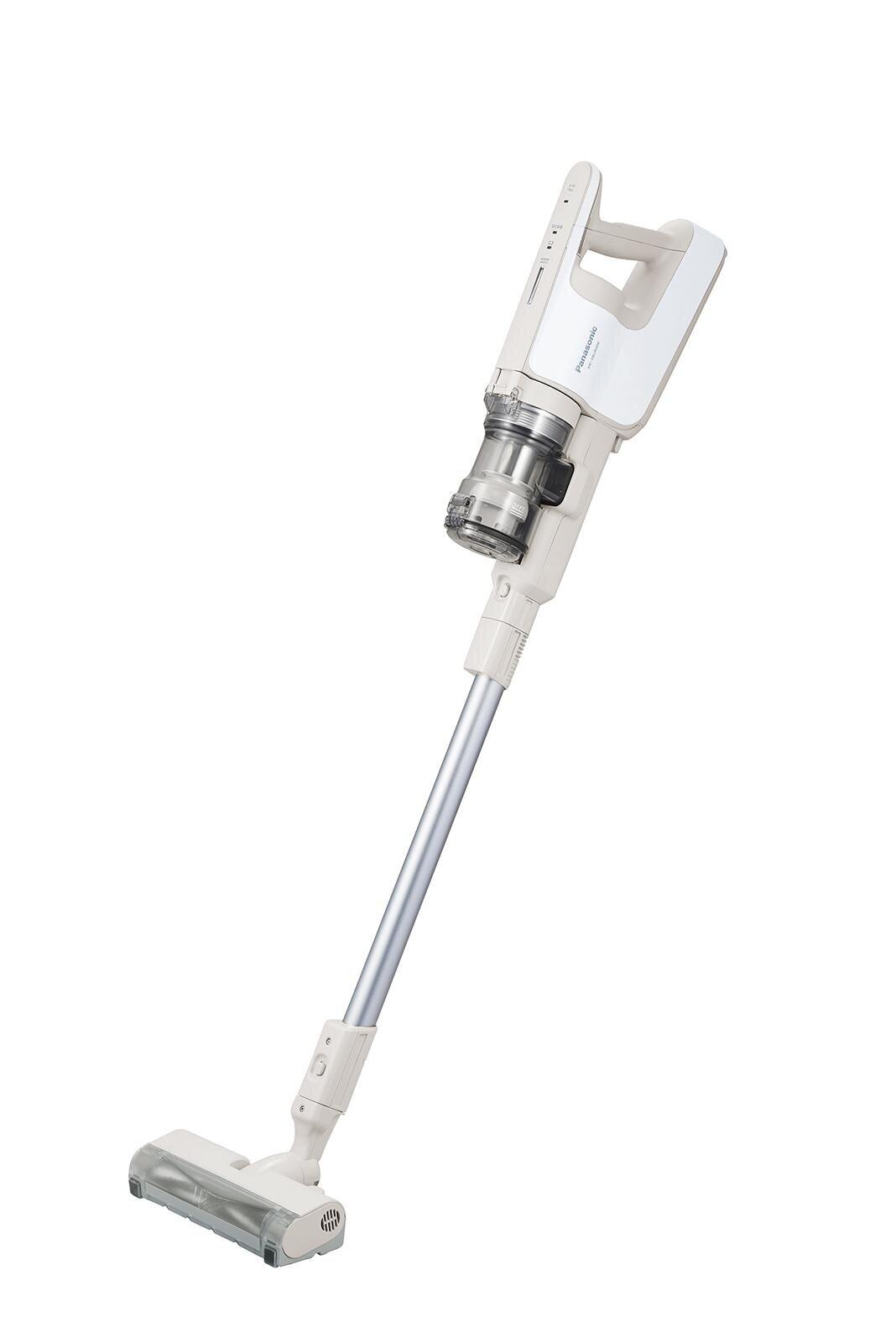 業界初・円すい形ダブルブラシ採用　髪の毛が絡みにくいスティッククリーナー