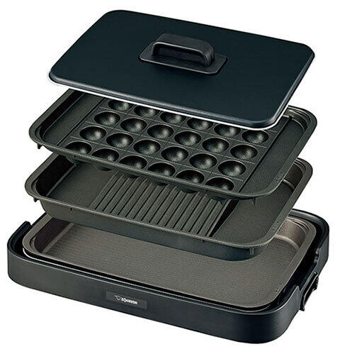 深型に焼肉＆たこ焼きプレートも付属するホットプレート