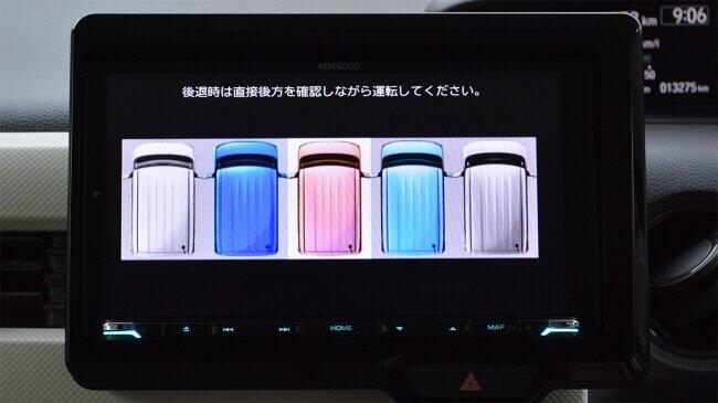 ホンダ軽で初！N-BOX用サテライトビューカメラ