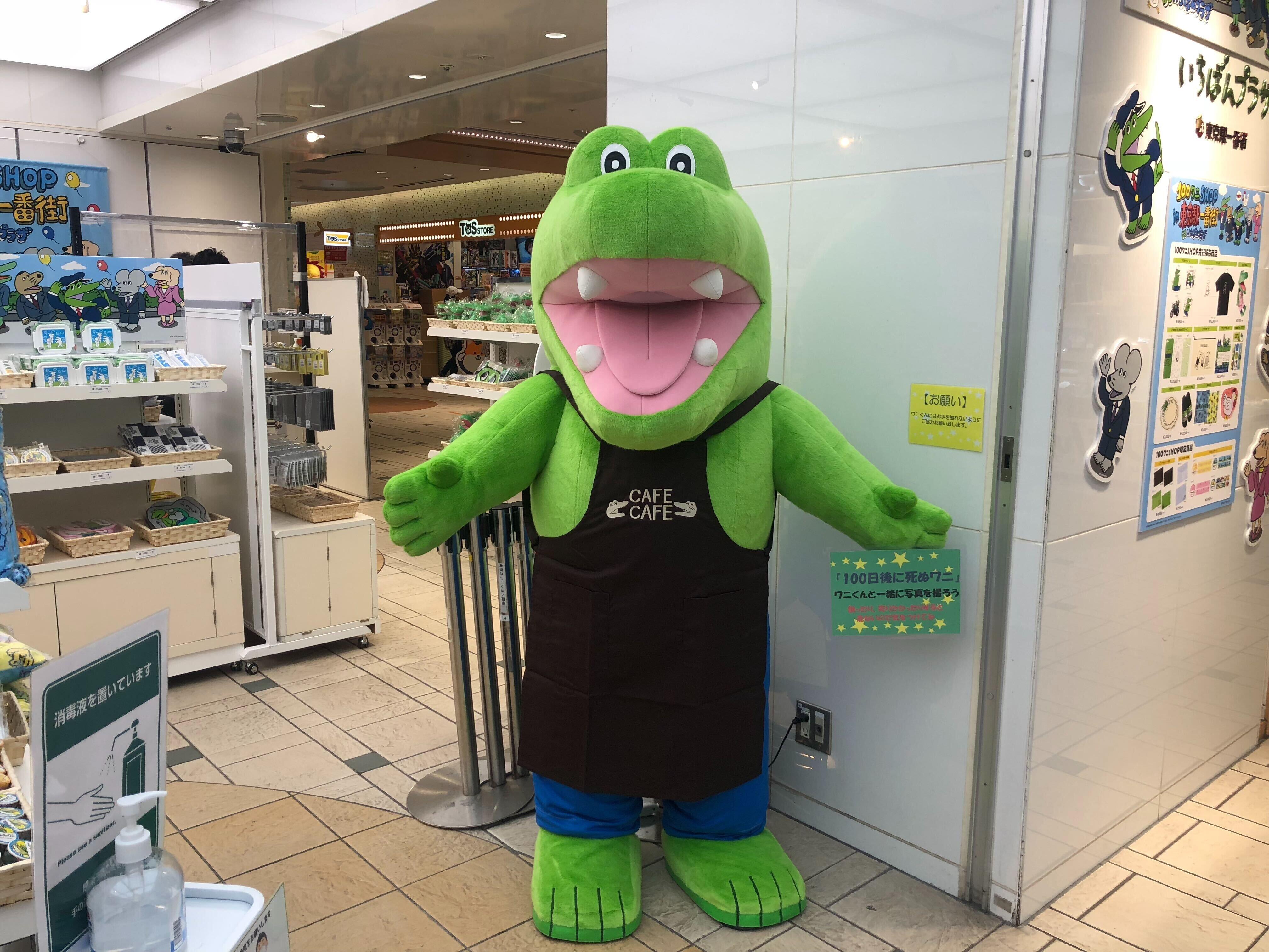 東京駅「100日後に死ぬワニ」ショップ　「店内ガラガラ」噂を確かめに行ったら