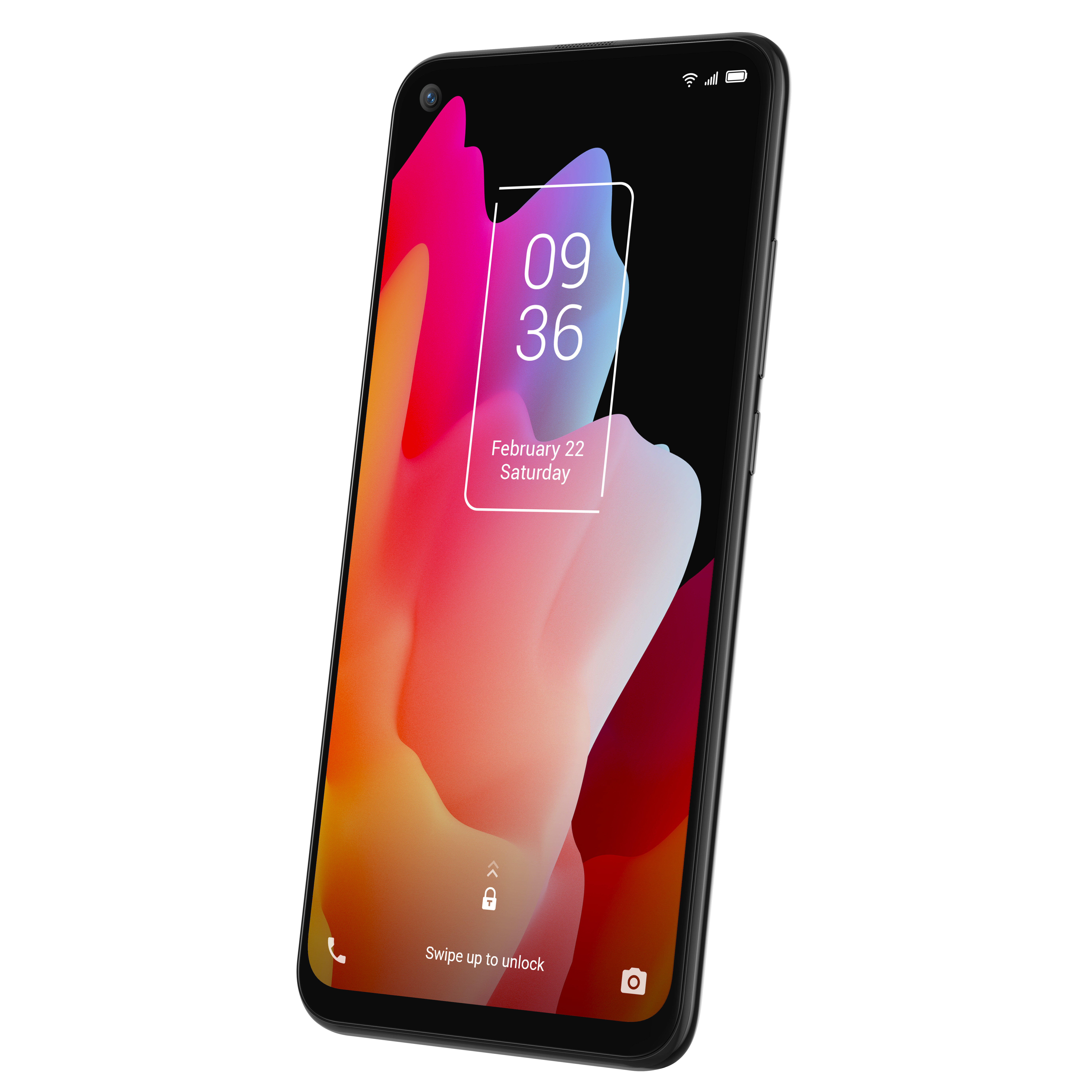 AIクアッドカメラを背面に装備したスマホ