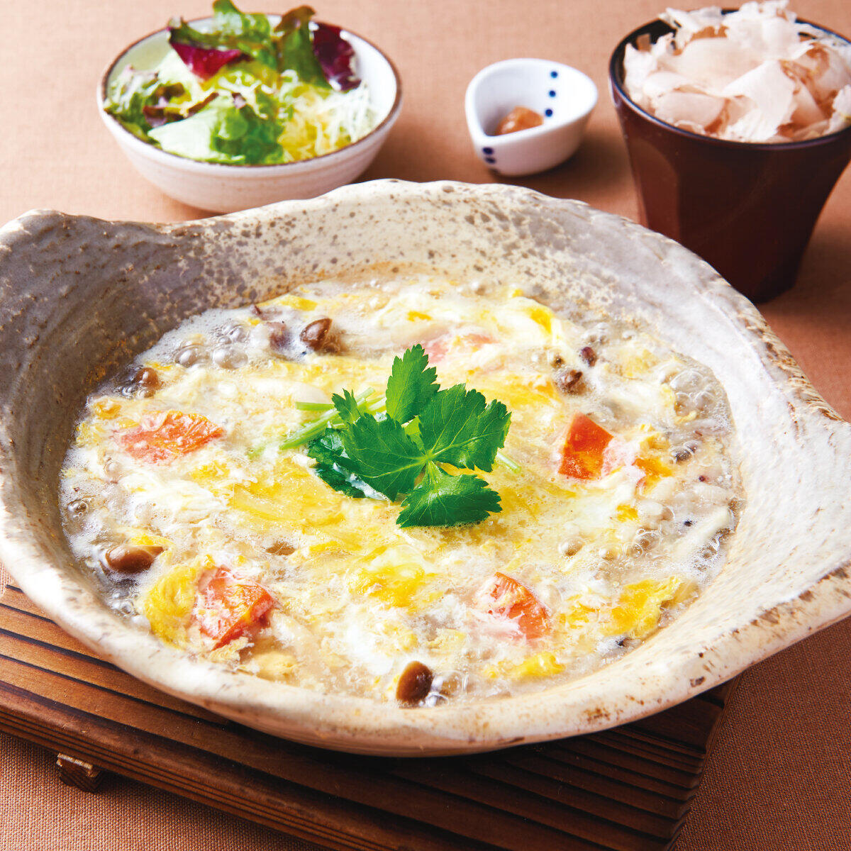 五穀ご飯のたまご雑炊