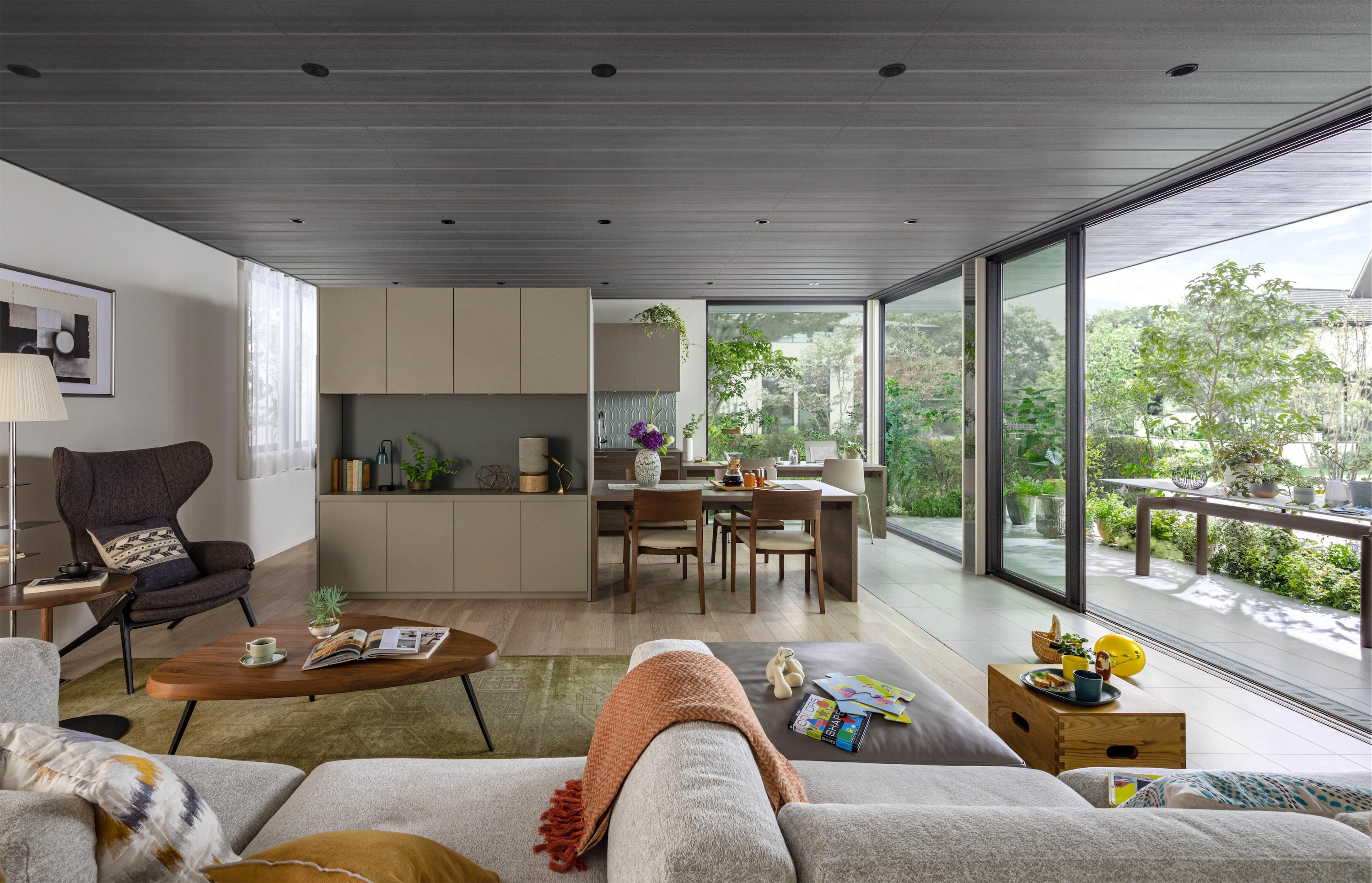 仕事も運動も呑みも...自宅でもっと快適に　大空間・大開口の「ファミリー スイート おうちプレミアム」発売