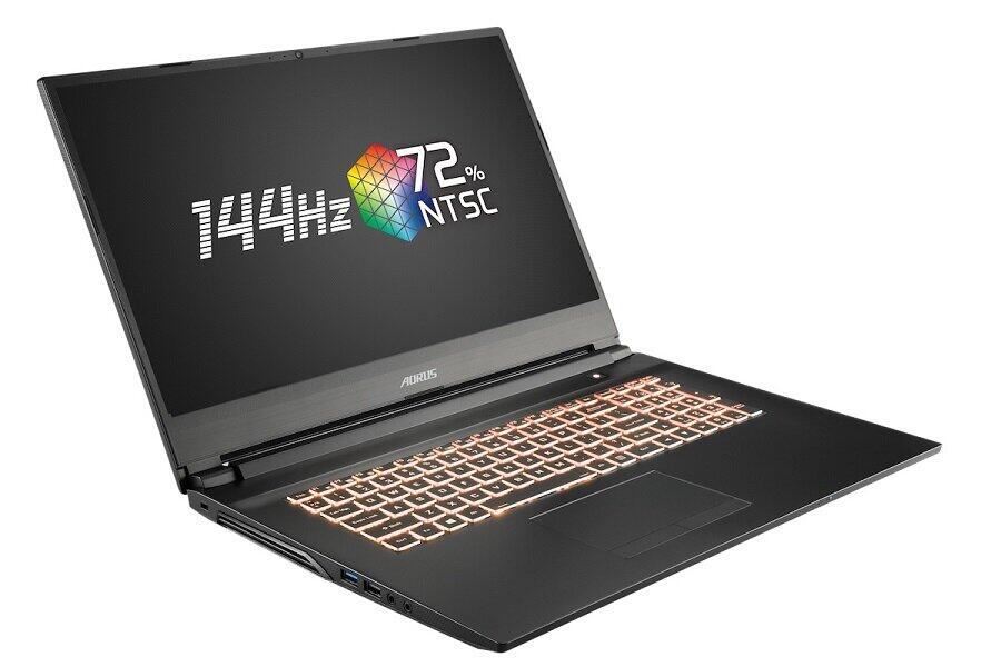 GIGABYTEから、リフレッシュレート144Hzの17.3型ゲーミングノートPC